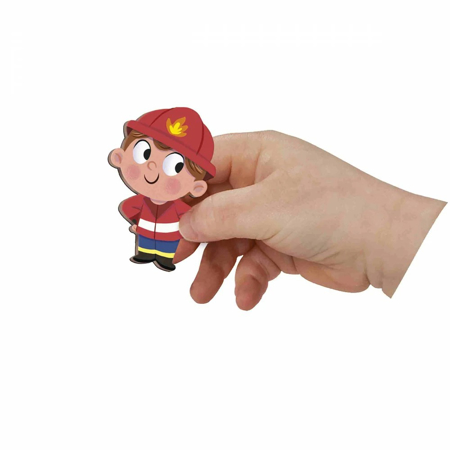 Picture of Janod® Magnetic Book Firefighters
