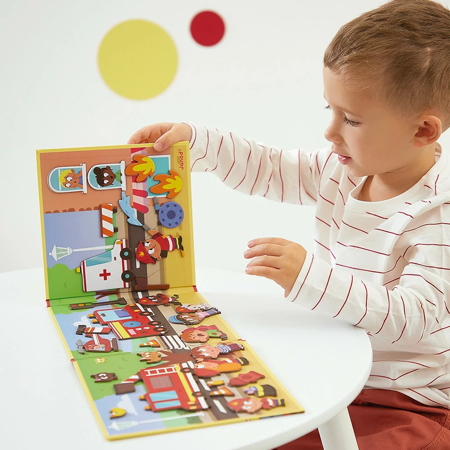 Picture of Janod® Magnetic Book Firefighters