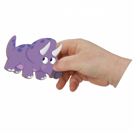 Janod® Magnetna knjiga Dinosaurs