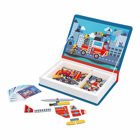 Janod® Magnetna igra Firefighter