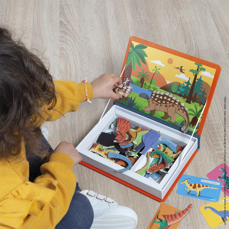 Picture of Janod® Magnetic Game Dinosaurs