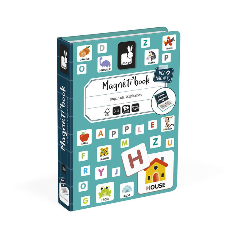Picture of Janod® Magnetic Game English Alphabet