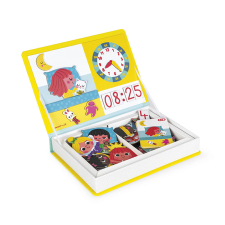 Janod® Magnetna igra Learn to Tell The Time