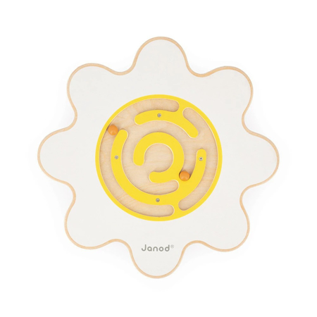 Janod® Leseni ravnotežni disk Flower