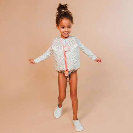 Immagine di Swim Essentials® Giacca da nuoto Green Flowers