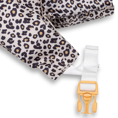 Swim Essentials® Otroški jopič z rokavčki Beige Leopard (2-6 L)