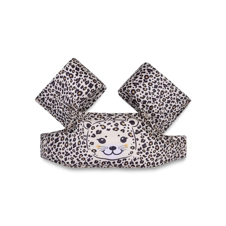 Slika Swim Essentials® Otroški jopič z rokavčki Beige Leopard (2-6 L)