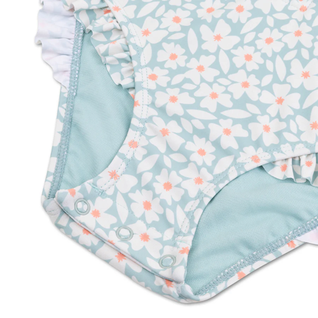 Immagine di Swim Essentials® Costume da bagno intero per bambini Green Flowers