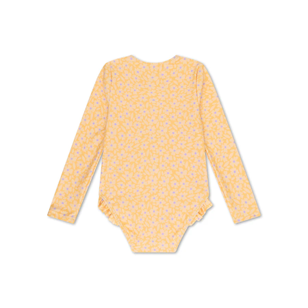 Swim Essentials® Otroške enodelne kopalke Yellow Flowers