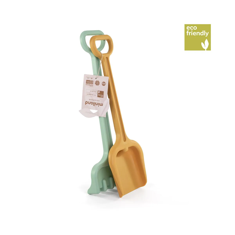 Miniland® ECO komplet lopate in grabljic Super Cool