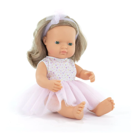 Slika Miniland® Punčka Caucasian Girl 38cm My Friends & Me