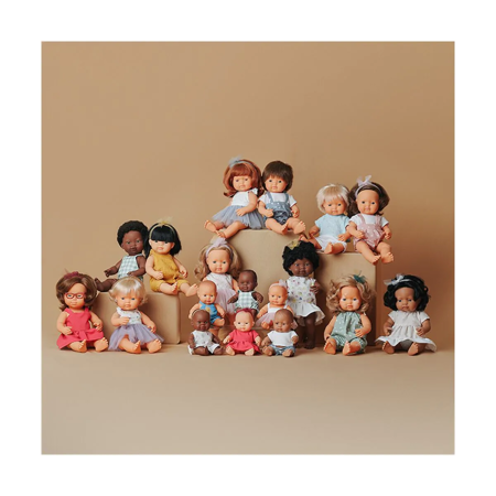 Miniland® Punčka Caucasian Redhead Girl 38cm My Friends & Me