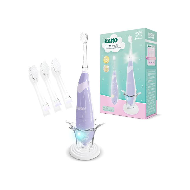 Picture of Neno® Electric toothbrush for children (3-6 years) Tutti Violet
