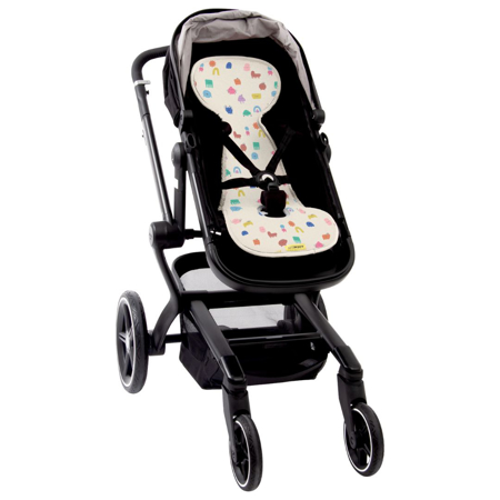 AeroMoov® Zračna podloga za voziček Skupina B (0-18 kg) Funny Shapes
