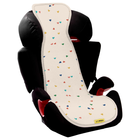 AeroMoov® Zračna podloga za autosjedalicu Grupa 2/3 (15-36 kg) Confetti Hearts