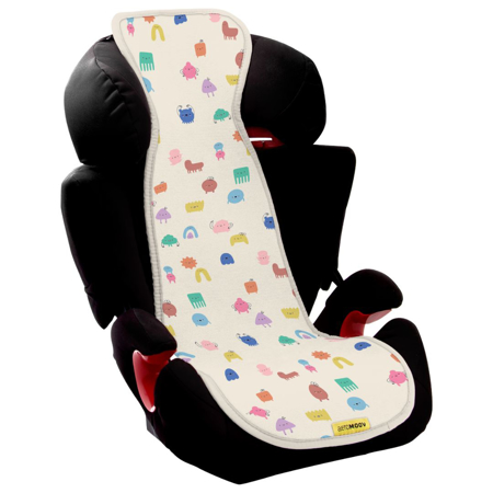 AeroMoov® Zračna podloga za autosjedalicu Grupa 2/3 (15-36 kg) Funny Shapes
