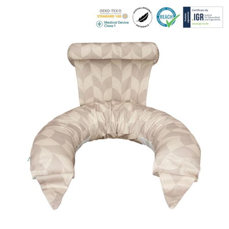 Slika Koala Babycare® Blazina za nosečnice Hug+ Comfy Fan Beige