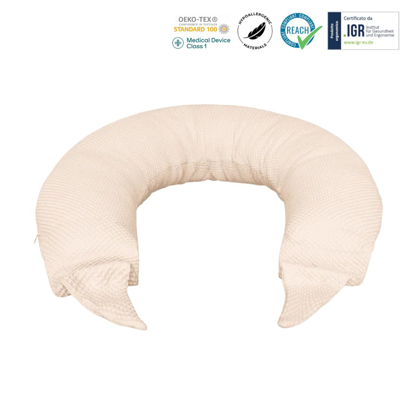 Slika za Koala Babycare® Jastuk za trudnice Hug Comfy Bamboo Beige