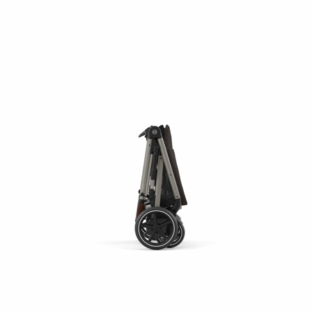 Cybex® Otroški voziček e-Gazelle™ S Chocolate Brown (Taupe Frame)