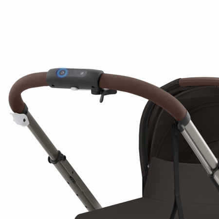 Cybex® Otroški voziček e-Gazelle™ S Chocolate Brown (Taupe Frame)