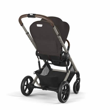 Cybex® Otroški voziček Balios S Lux (0-22 kg) Chocolate Brown (Taupe Frame)