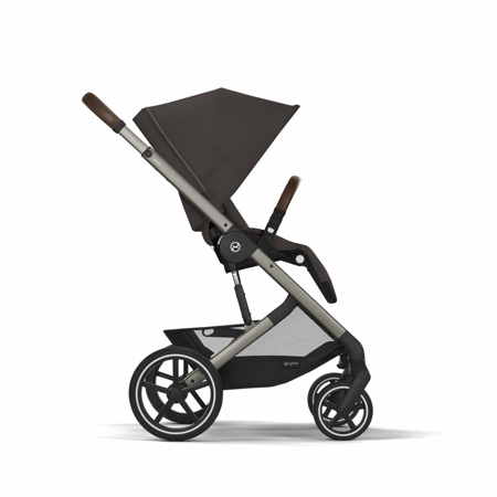 Cybex® Otroški voziček Balios S Lux (0-22 kg) Chocolate Brown (Taupe Frame)