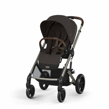Slika za Cybex® Dječja kolica Balios S Lux (0-22 kg) Chocolate Brown (Taupe Frame)