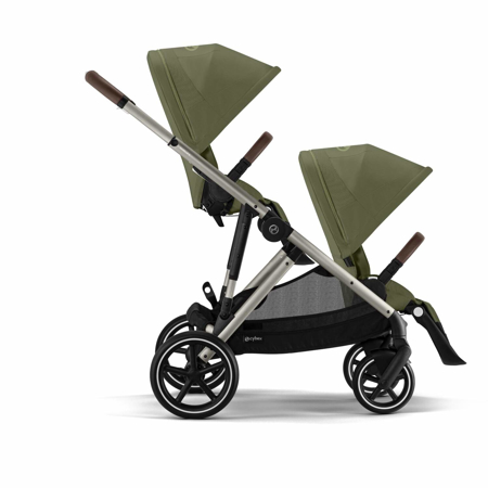 Cybex® Dodatni športni sedež Gazelle™ S Moss Green (Taupe Frame)