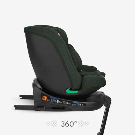 Picture of KikkaBoo® Car seat 360 i-Secure i-SIZE (40-150 cm) Army Green