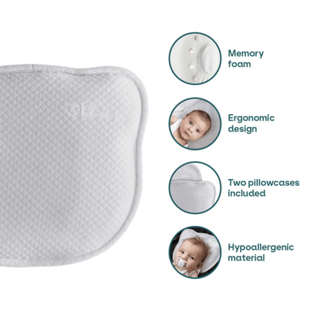 Slika za Koala Babycare® Alat za prevenciju zavaljene glavice Perfect Head AIR White
