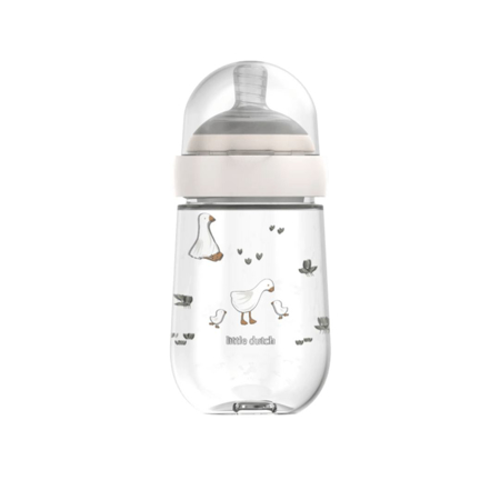 Slika Little Dutch® Steklenička s cucljem 240ml Little Goose