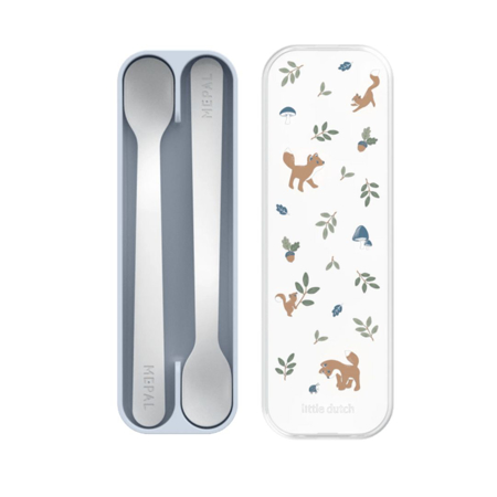 Slika Little Dutch® Set 2 žličk za hranjenje Forest Friends
