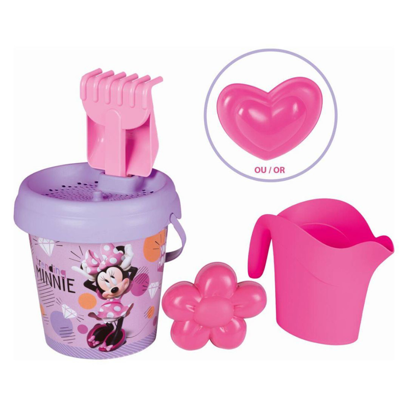 Slika za Smoby® Set za na plažo Minnie Garnished Bucket