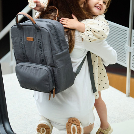 Childhome® Nahrbtnik Family Club Signature Urban Anthracite