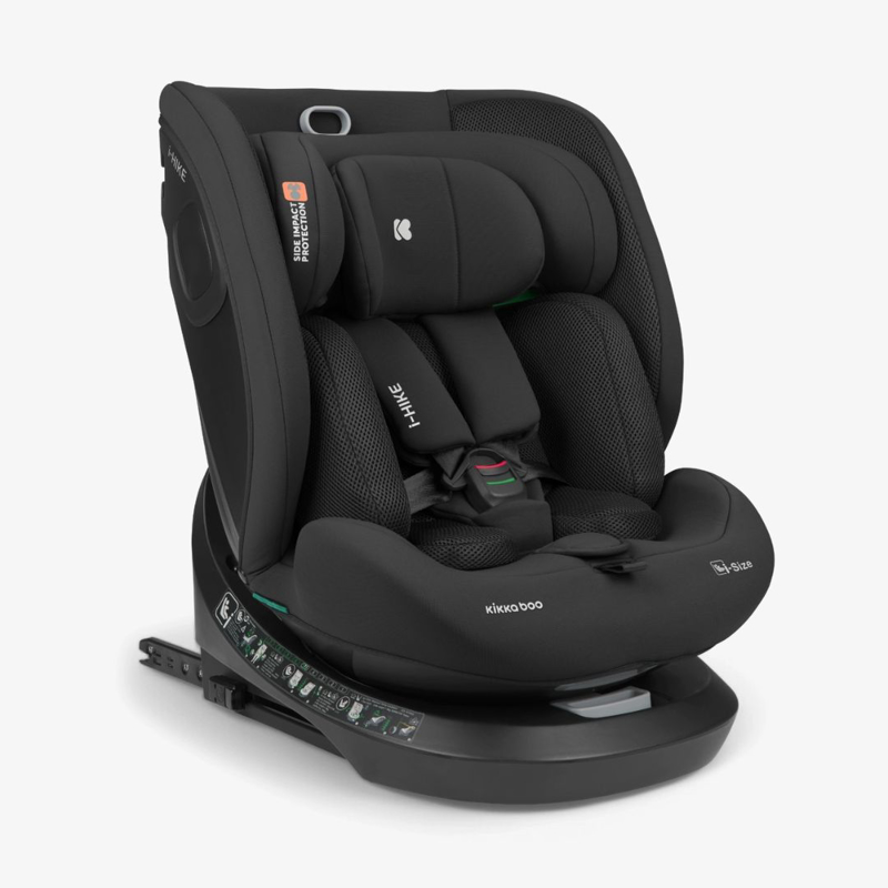 Slika za KikkaBoo® Otroški avtosedež 360° i-Hike i-SIZE (40-150 cm) Black 2025