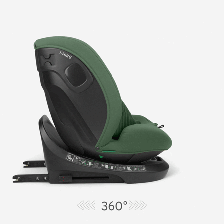 Slika za KikkaBoo® Otroški avtosedež 360° i-Hike i-SIZE (40-150 cm) Army Green 2025