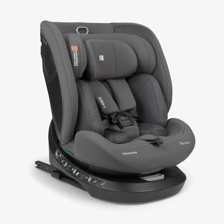Slika KikkaBoo® Otroški avtosedež 360° i-Hike i-SIZE (40-150 cm) Dark Grey 2025