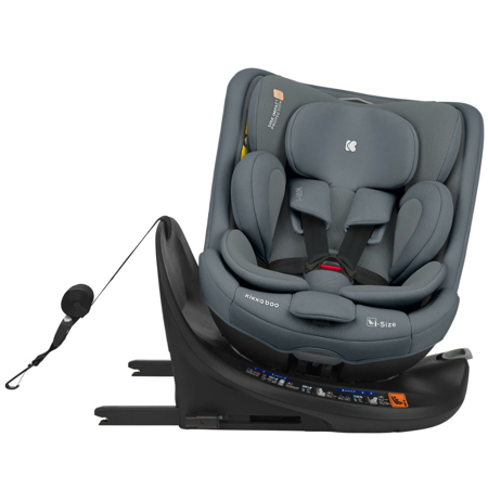 Slika za KikkaBoo® Otroški avtosedež 360°i-Van i-SIZE (40-150 cm) Dark Grey