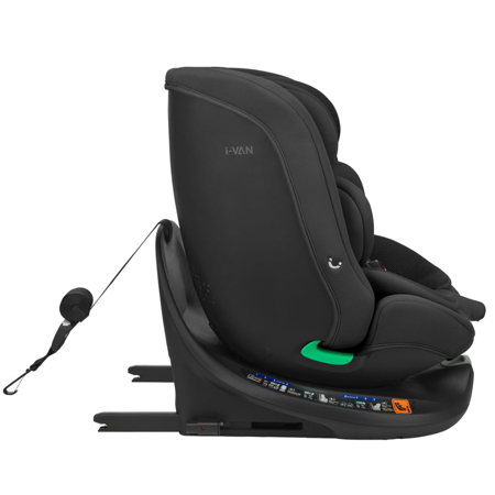 Picture of KikkaBoo® Car seat 360°  i-Van i-SIZE (40-150 cm) Black