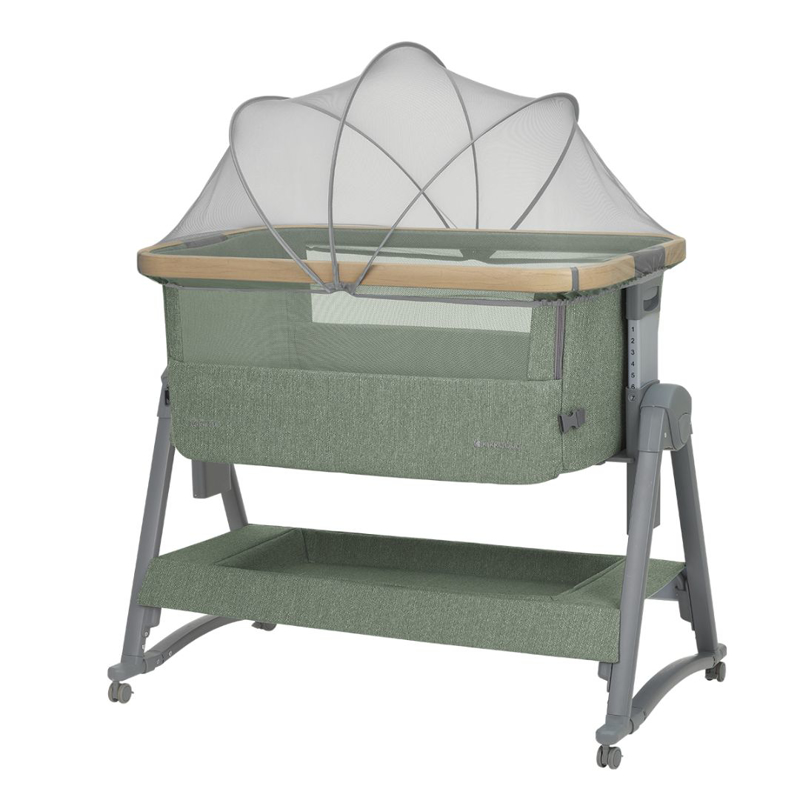 KikkaBoo® Obposteljna posteljica Nanna 2 Army Green