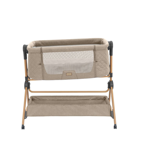 Slika za KikkaBoo® Obposteljna posteljica in stolček za hranjenje 2v1 Sleat Me Beige