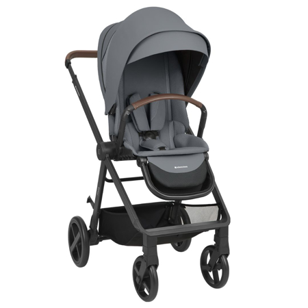 KikkaBoo® Otroški voziček s košaro 3v1 Mia Grey