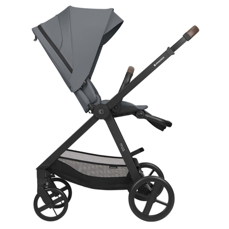 KikkaBoo® Otroški voziček s košaro 3v1 Mia Grey