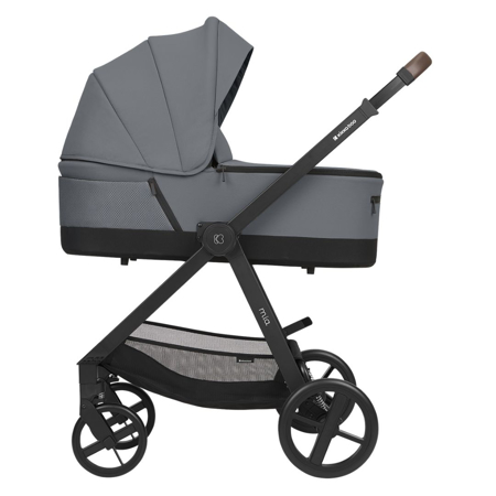 KikkaBoo® Otroški voziček s košaro 3v1 Mia Grey