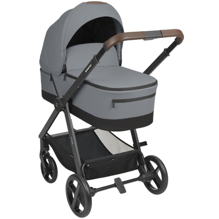 KikkaBoo® Otroški voziček s košaro 3v1 Mia Grey