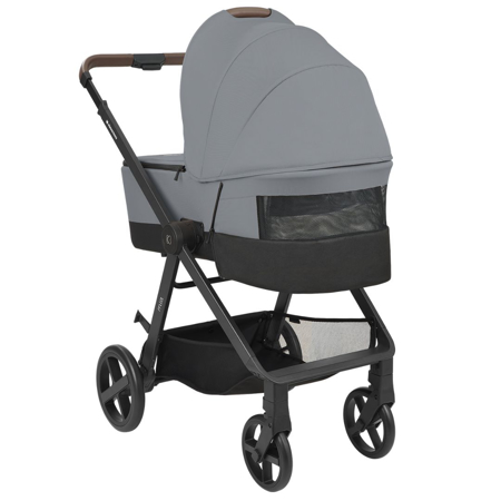 KikkaBoo® Otroški voziček s košaro 3v1 Mia Grey