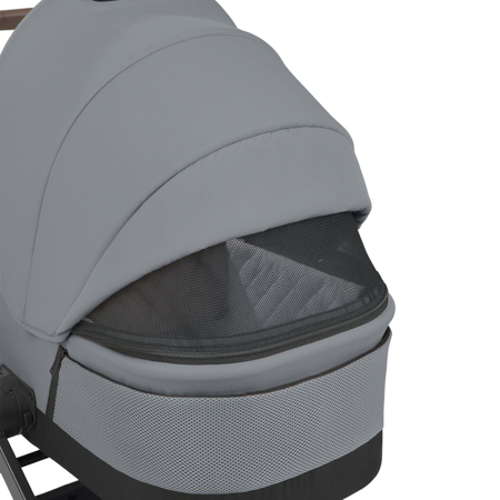 KikkaBoo® Otroški voziček s košaro 3v1 Mia Grey