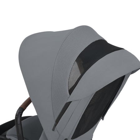 KikkaBoo® Otroški voziček s košaro 3v1 Mia Grey