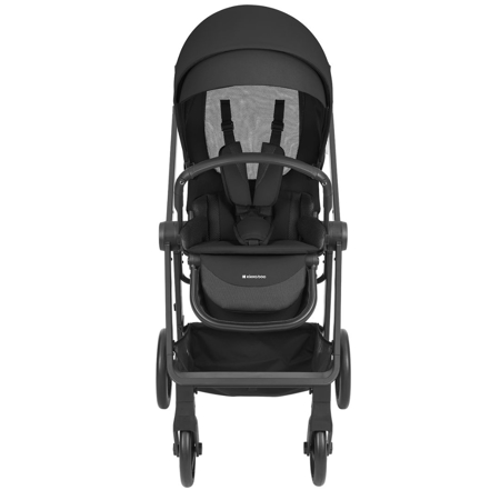 KikkaBoo® Otroški voziček s košaro 3v1 Mia Black