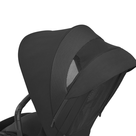 KikkaBoo® Otroški voziček s košaro 3v1 Mia Black